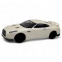 Машинка металева "Street Fire", NISSAN GTR БІЛИЙ (Bburago)