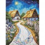 Алмазна мозаїка "Хатина", 30х40 см. (Ідейка)