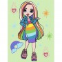Картина по номерам "Rainbow High Amaya Raine" 30х40 см (Ідейка)
