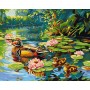 Картина за номерами "Качине сімейство" 40х50 см (Ідейка)