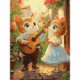 Картина за номерами "Котячі романси", 30х40 см (Ідейка)