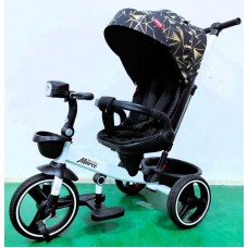 Велосипед 9155 BestTrike Marco (1) поворотне сидіння, складне кермо, колеса з прогумованим PU, кошик, телескопічна ручка, фара музична