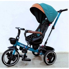 Велосипед 6390 BestTrike Oscar (1) ПОВОРОТНЕ СИДІННЯ, КЕРМО СКЛАДАЄТЬСЯ, КОЛЕСА З ПРОГУМОВАНИМ PU, КОШИК, ТЕЛЕСКОПІЧНА РУЧКА