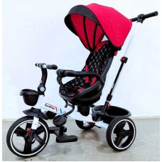 Велосипед 6390 BestTrike Oscar (1) ПОВОРОТНЕ СИДІННЯ, КЕРМО СКЛАДАЄТЬСЯ, КОЛЕСА З ПРОГУМОВАНИМ PU, КОШИК, ТЕЛЕСКОПІЧНА РУЧКА