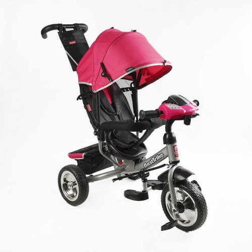Велосипед 3-х колісний Best Trike (1) КОЛЕСО ПІНА, d=25см переднє, d=20см задні, фара музична, USB, Bluetooth, в коробці (BestTrike)