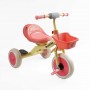 Велосипед 3-х колісний BS-41363 Best Trike (1) колеса EVA переднє 10’’, заднє 8’’, сталева рама, УКР.ОЗВУЧУВАННЯ, світло, кошик, в коробці (BestTrike)
