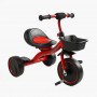 Велосипед 3-х колісний BS-44105 Best Trike (1) колеса EVA переднє 10’’, заднє 8’’, сталева рама, УКР.ОЗВУЧУВАННЯ, світло, кошик, в коробці (BestTrike)