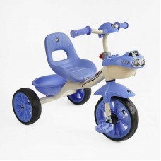 Велосипед 3-х колесный BS-60811 Best Trike (1) колеса EVA переднее 10”, заднее 8”, стальная рама, УКР. ВЗУЧИВАНИЕ, корзина, в коробке
