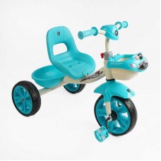 Велосипед 3-х колесный BS-60985 Best Trike (1) колеса EVA переднее 10”, заднее 8”, стальная рама, УКР. ВЗУЧИВАНИЕ, корзина, в коробке