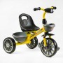 Велосипед 3-х колісний BS-16390 Best Trike (1) колеса EVA переднє 12’’, заднє 10’’, сталева рама, фара з музикою та світлом, 1 пісня українською та 2 англійською, 2 кошики, в коробці (BestTrike)