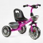 Велосипед 3-х колесный BS-44101 Best Trike (1) колеса EVA переднее 12”, заднее 10”, стальная рама, фара с музыкой и светм, 2 кошики, в коробці (BestTrike)