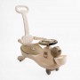 Каталка-толокарь JOY SJ-849-26 (6) колеса PU со светом, музыка и свет, защитный бампер, родительская ручка, в коробке (JOY)