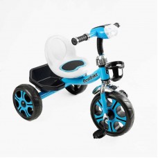 Велосипед 3-х колесный BS-24513 Best Trike (1) колеса EVA переднее 12”, заднее 10”, стальная рама, фара с музыкой и светом, корзина, в коробке