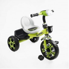 Велосипед 3-х колісний BS-25084 Best Trike (1) колеса EVA переднє 12’’, заднє 10’’, сталева рама, фара з музикою та світлом, кошик, в коробці
