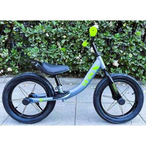 Велобег CORSO Spin-X PX-392-86 (1) стальная рама, колесо 14, надувные колеса, подножка, подставка для ног, колокольчик (Corso)