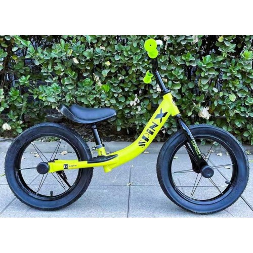 Велобіг CORSO Spin-X PX-605-82 (1) сталева рама, колесо 14, надувні колеса, підніжка, підставка для ніг, дзвіночок (Corso)