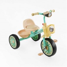 Велосипед 3-х колесный BS-33461 Best Trike (1) колеса EVA переднее 12”, заднее 10”, стальная рама, УКР. ВЗУЧИВАНИЕ, свет, 2 корзины, в коробке