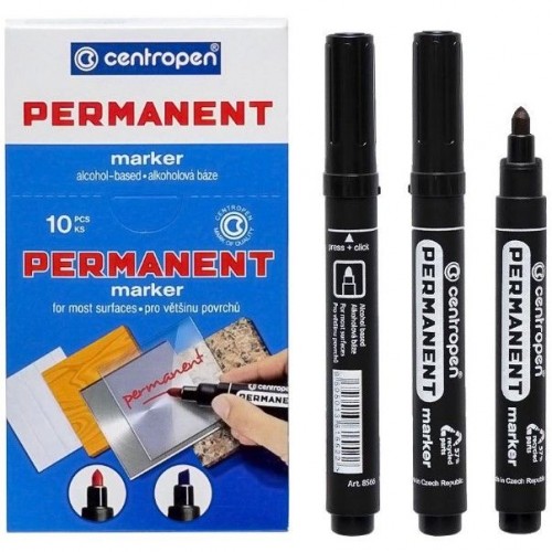 Маркер толстый черный CENTROPEN (MiC)