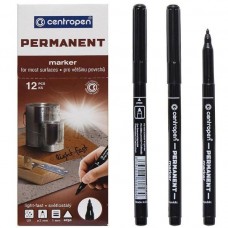 Маркер тонкий черный CENTROPEN