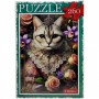 ПАЗЛЫ 260 ЭЛЕМЕНТОВ "КОТИК В ЦВЕТАХ" (Dankotoys)