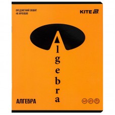 Зошит предметн. 48 арк., кл., софт тач+УФ, Bright, алгебра