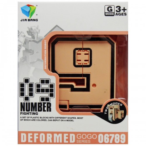 Трансформер-цифра "Number Fighting: 9" (MiC)