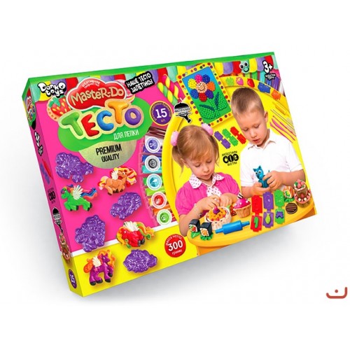 Тісто для ліплення "Master Do", 15 кольорів по 20 г (Dankotoys)