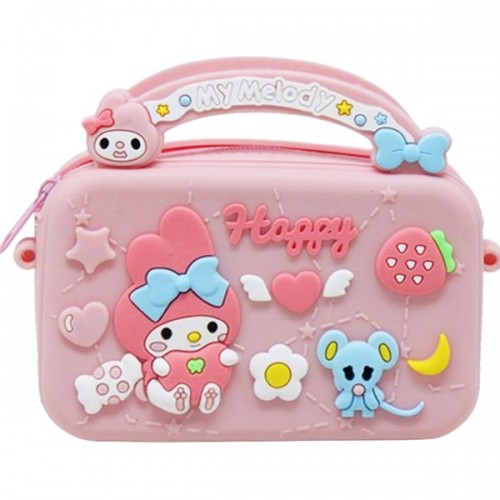 Сумочка силіконова "Sanrio" (рожева) (MiC)