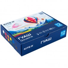 Гуаш 12 кол., 20 мл Kite Classic
