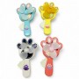 Игрушка вентилятор ручной 4 вида микс, 10*18 см (MiC)