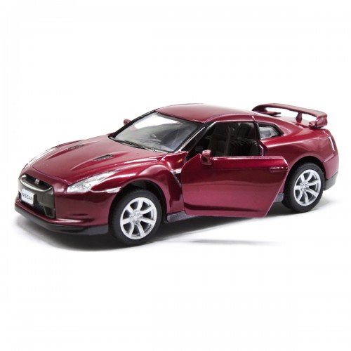Машинка KINSMART "Nissan GT-R" (бордовая) (Kinsmart)