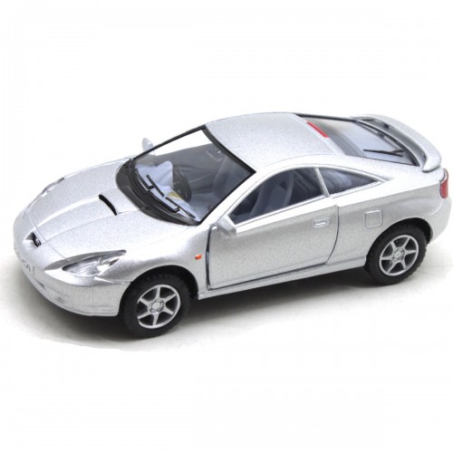 Машинка Kinsmart "Toyota Celica" серебристая (Kinsmart)