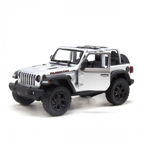 Машинка KINSMART "Jeep Wrangler" (серебристая) (Kinsmart)