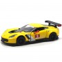 Машинка металева "Chevrolet Corvette C7 2016", жовтий (Kinsmart)