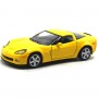 Машинка металева "Chevrolet Corvette Z06 2007", жовтий (Kinsmart)