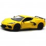Машинка металева "Chevrolet Corvette 2021", жовтий (Kinsmart)