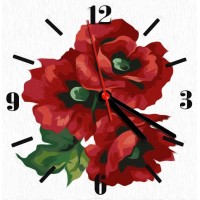 Годинник-картина за номерами 
