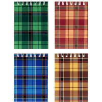 Блокнот на спiралi, А7, 48 арк.,кліт., асорті Блокнот на спiралi, А7, 48 арк.,кліт., асорті