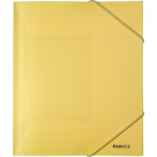 Папка на гумках, А5, Pastelini, жовта (Axent)