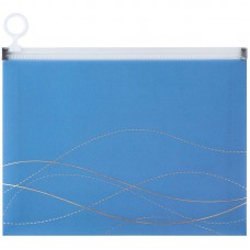 Папка на блискавці zip-lock, А5+ Waves-2
