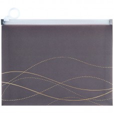 Папка на блискавці zip-lock, А5+ Waves-4
