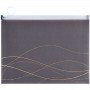 Папка на блискавці zip-lock, А5+ Waves-4 (Axent)