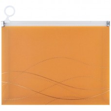 Папка на блискавці zip-lock, А5+ Waves-1
