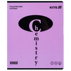 Зошит предметн. 48 арк., кл., софт тач+УФ, Bright, хімія