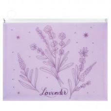 Папка на блискавці zip-lock А4+ Lavender-2
