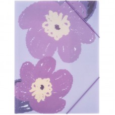 Папка на гумках А4+ Lavender-3