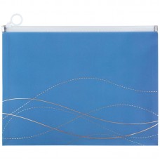 Папка на блискавці zip-lock, А4 Waves-2