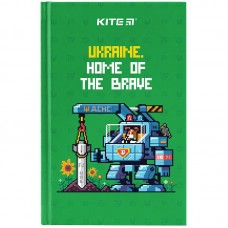 Книга записна тверда обкл. А6, 80арк. кл. UA-4
