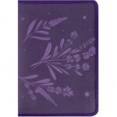 Папка об'ємна на блискавці А4+ Lavender-1