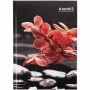 Книга записна тверда обкл. А5, 96 арк., кліт., R&B Flower (Axent)